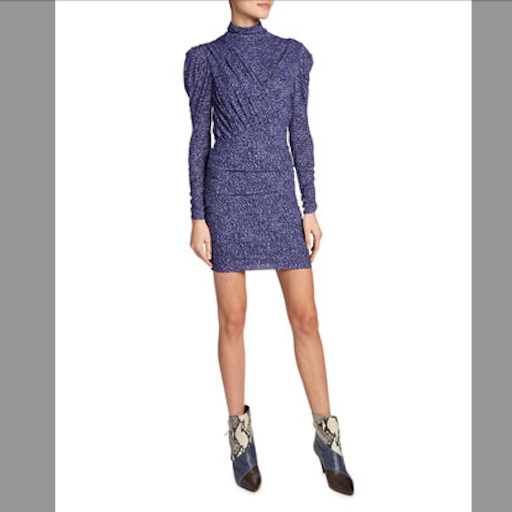 Isabel Marant Jisola Animal-Print Dress